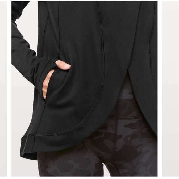 Lululemon Rulu Rally Wrap Size 4 Black - Picture 2 of 16